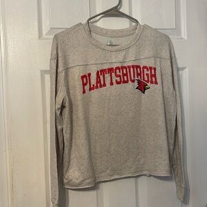 SUNY Plattsburgh University long sleeve top